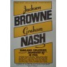 Jackson Browne and Graham Nash 1979 Oakland concert poster - illustraction Gallery
