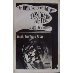 Chuck Berry 1969 Fillmore East concert program - illustraction Gallery