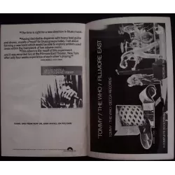 Chuck Berry 1969 Fillmore East concert program - illustraction Gallery