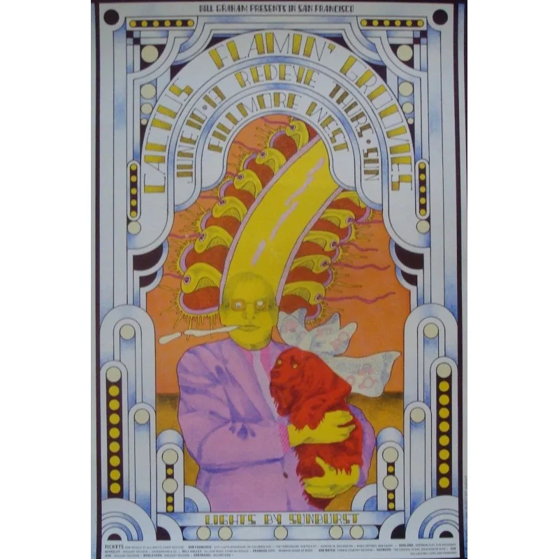 Cactus BG284 Fillmore concert poster - illustraction Gallery