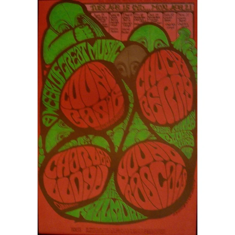 Count Basie BG78 Fillmore concert poster - illustraction Gallery