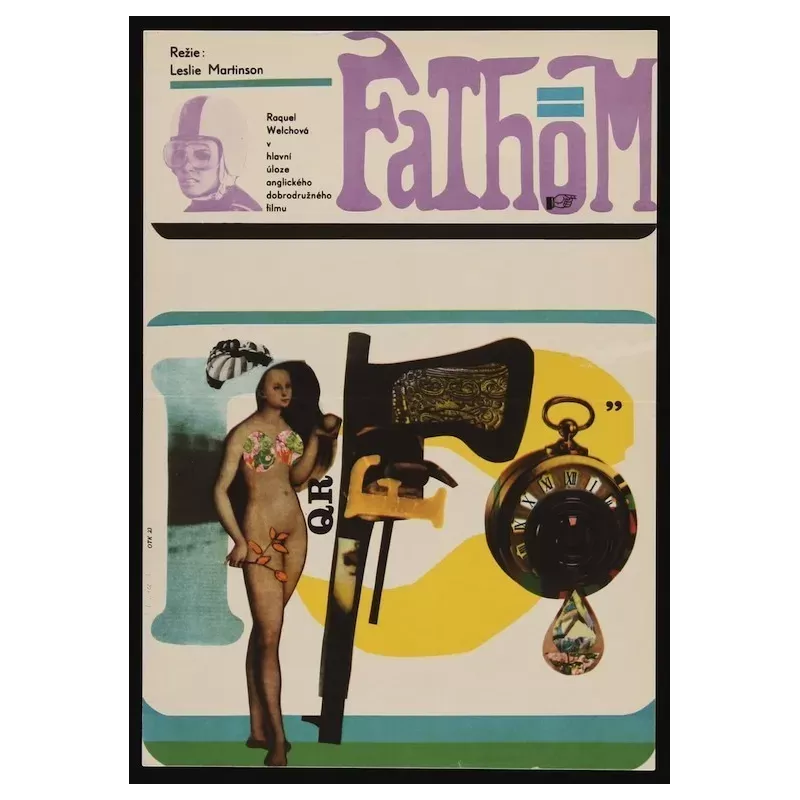 Fathom Czech movie poster - Illustraction gallery