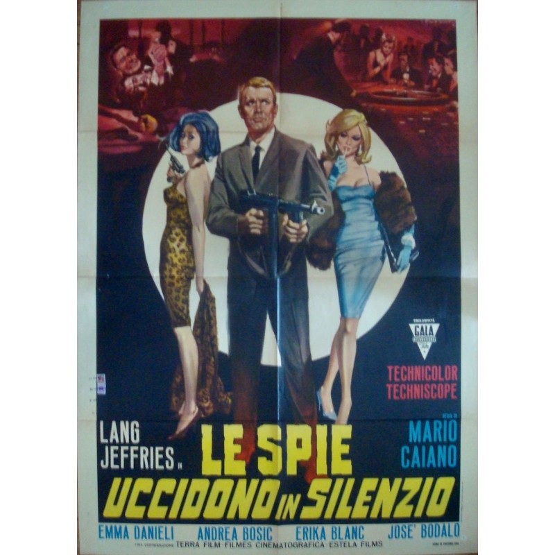 Spies Strike Silently (Italian 2F)