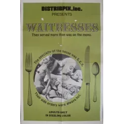 The Waitresses one sheet movie poster - illustraction Gallery