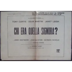 Who Was That Lady? Italian fotobusta movie poster set - illustraction Gallery