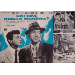 Who Was That Lady? Italian fotobusta movie poster set - illustraction Gallery