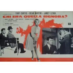 Who Was That Lady? Italian fotobusta movie poster set - illustraction Gallery