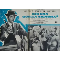 Who Was That Lady? Italian fotobusta movie poster set - illustraction Gallery