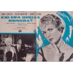 Who Was That Lady? Italian fotobusta movie poster set - illustraction Gallery