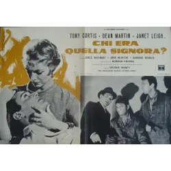 Who Was That Lady? Italian fotobusta movie poster set - illustraction Gallery