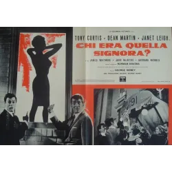 Who Was That Lady? Italian fotobusta movie poster set - illustraction Gallery