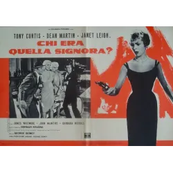 Who Was That Lady? Italian fotobusta movie poster set - illustraction Gallery