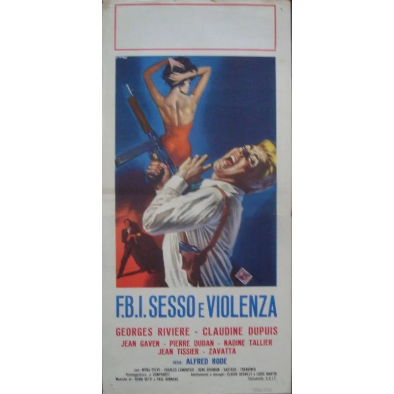 Visa pour l'enfer Italian movie poster - illustraction Gallery