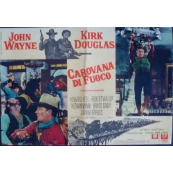 The War Wagon Italian fotobusta movie poster - illustraction Gallery