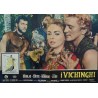 The Vikings Italian fotobusta movie poster set - illustraction Gallery