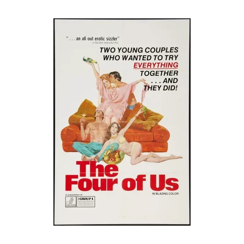 The Four Of Us one sheet movie poster - Illustraction Gallery
