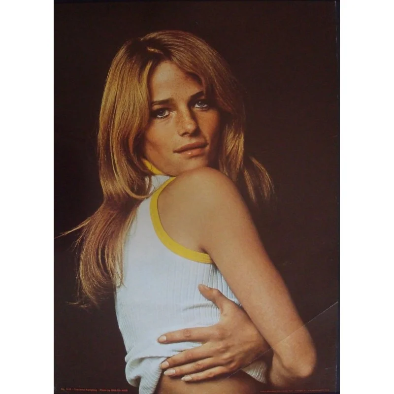 Charlotte Rampling 1974 Personality poster - illustraction Gallery