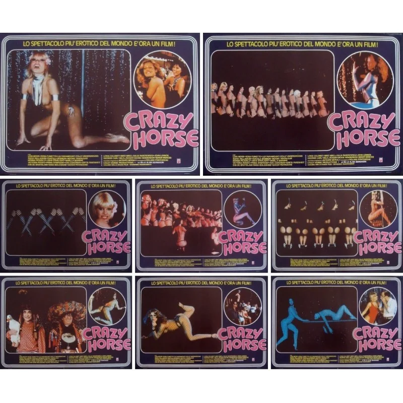 Crazy Horse de Paris (Fotobusta set of 8)