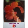Hawaiian Air vintage 1971 Travel poster - illustraction Gallery