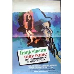 Tony Rome Belgian movie poster - Illustraction Gallery