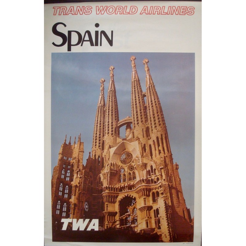 TWA Spain Barcelona (1965)