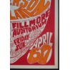 Butterfield Blues Band Fillmore West BG 03 concert poster - illustraction Gallery