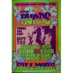 The Byrds Fillmore West BG 82 concert poster - illustraction Gallery