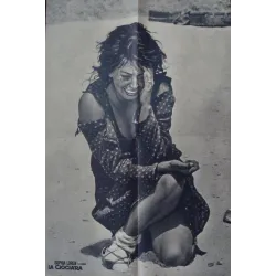 La ciociara (Two Women) Italian movie poster - illustraction Gallery