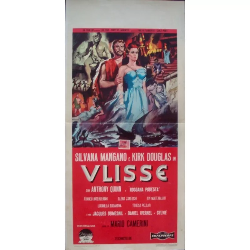 Ulysses Italian movie poster - illustraction Gallery