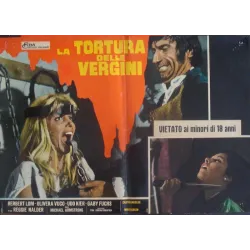 Mark Of The Devil Italian fotobusta movie poster set - illustraction Gallery