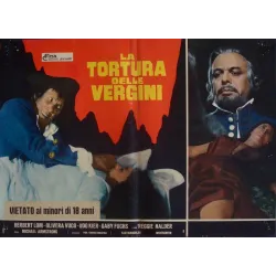 Mark Of The Devil Italian fotobusta movie poster set - illustraction Gallery