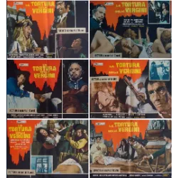Mark Of The Devil Italian fotobusta movie poster set - illustraction Gallery