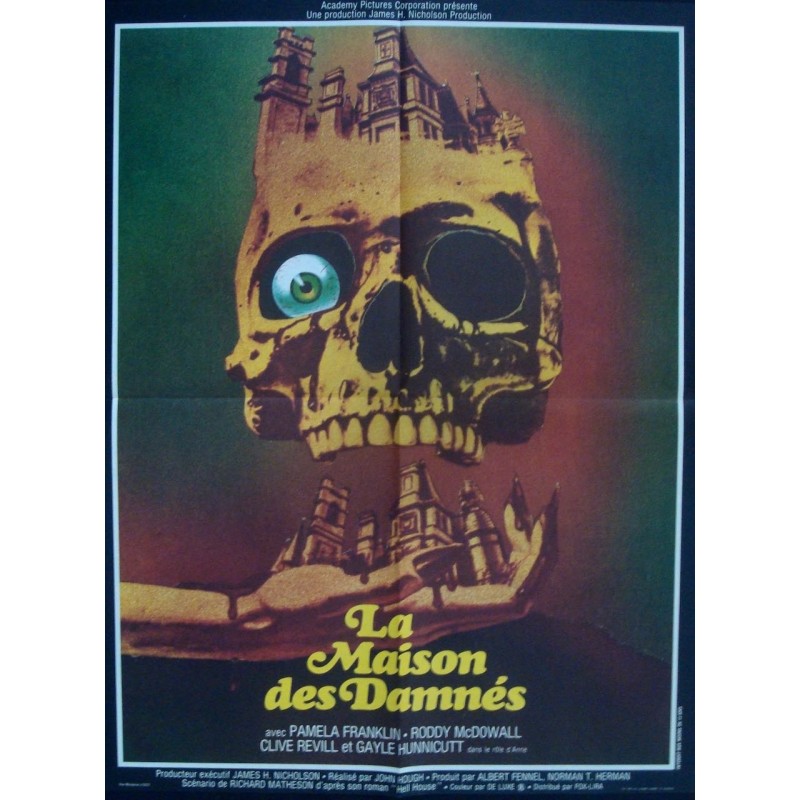 The Legend Of Hell House French movie poster - illustraction Gallery
