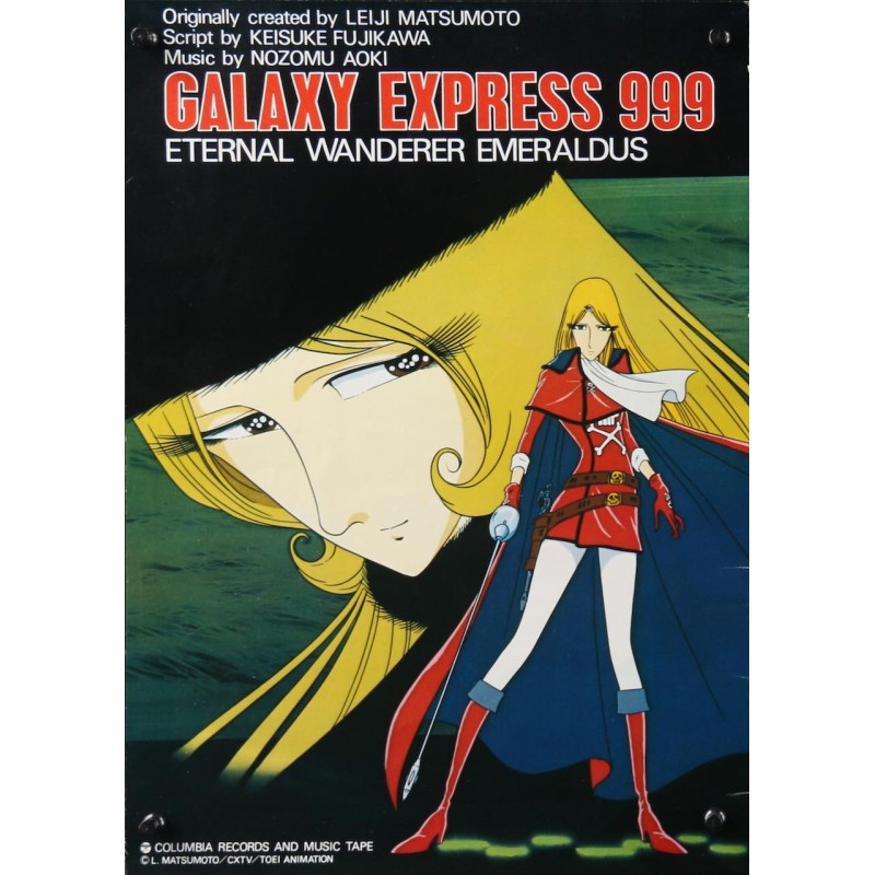 Galaxy Express 999 (Ginga tetsudo 999) Japanese movie poster -  illustraction Gallery
