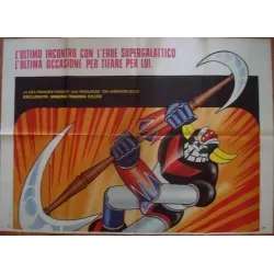 UFO Robot (Goldorak) Italian movie poster - illustraction Gallery