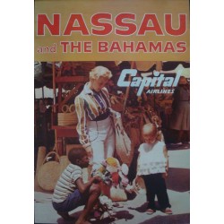 Capital Airlines Nassau The Bahamas (1960)