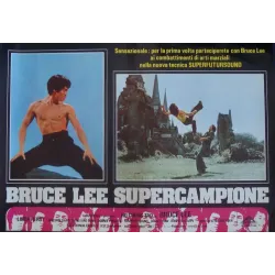 Bruce Lee The Man The Myth Italian fotobusta movie poster set - illustraction Gallery