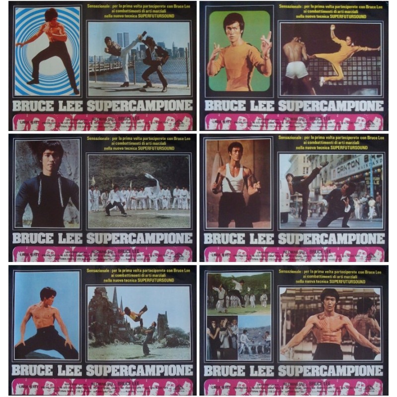 Bruce Lee: The Man The Myth (Fotobusta set of 6)