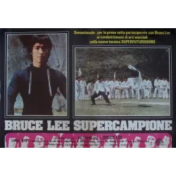 Bruce Lee The Man The Myth Italian fotobusta movie poster set - illustraction Gallery