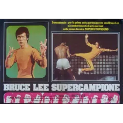 Bruce Lee The Man The Myth Italian fotobusta movie poster set - illustraction Gallery