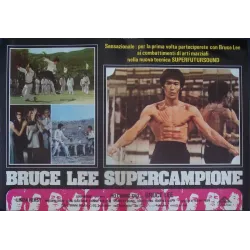 Bruce Lee The Man The Myth Italian fotobusta movie poster set - illustraction Gallery
