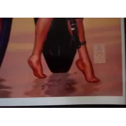 Surfer Heroes limited edition print by Mark Brooks - illustraction Gallery