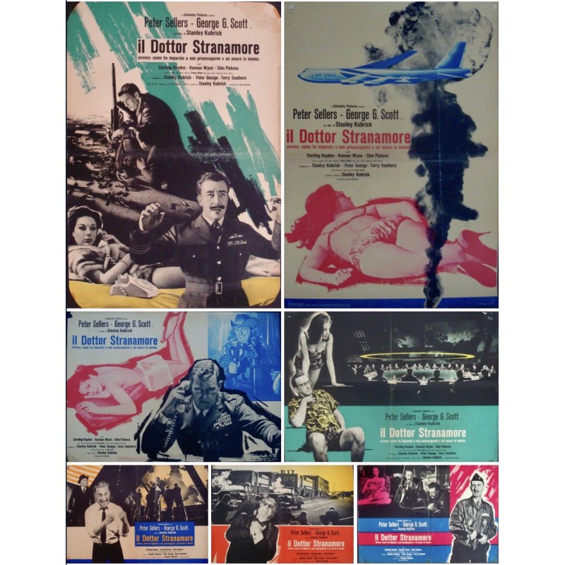 Dr. Strangelove (fotobusta set of 7)