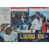 L'homme de Rio (That Man From Rio) Italian fotobusta movie poster set  - illustraction Gallery
