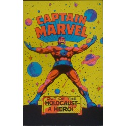 Captain Marvel: A Hero (Marvel black light card)