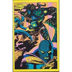 Dr. Strange and Eternity (Marvel black light card)