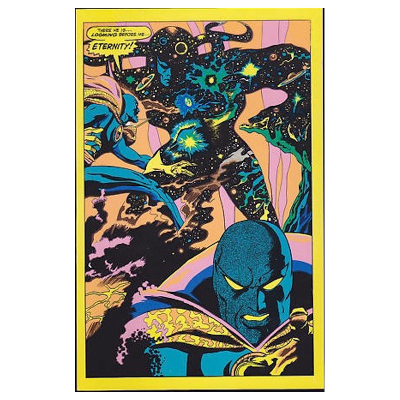 Dr. Strange and Eternity (Marvel black light card)