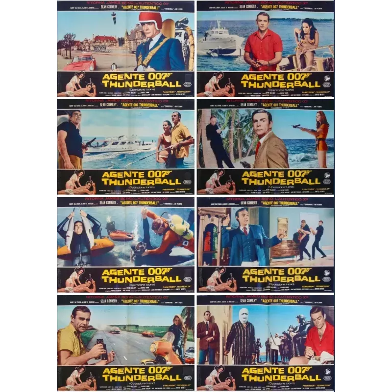 Thunderball (Fotobusta set of 12)