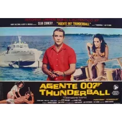 James Bond Thunderball Italian fotobusta movie poster set - illustraction Gallery