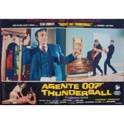 James Bond Thunderball Italian fotobusta movie poster set - illustraction Gallery